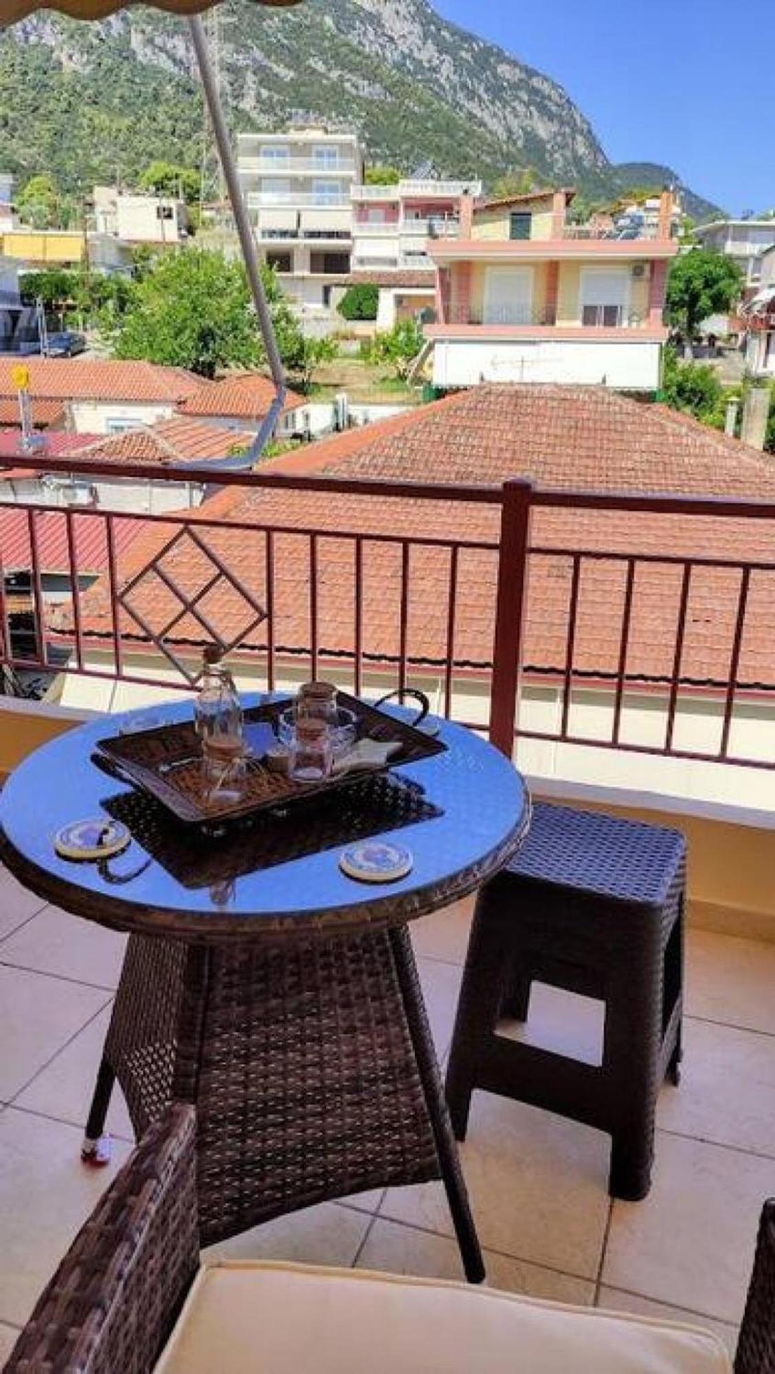 Angela'S Apartment With Beautiful Balcony View Agios Konstantinos  Dış mekan fotoğraf